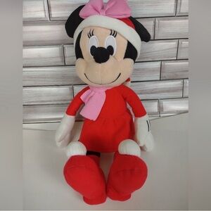 Minnie Mouse Saves Christmas Disney Plush 14" Khol’s Cares EUC